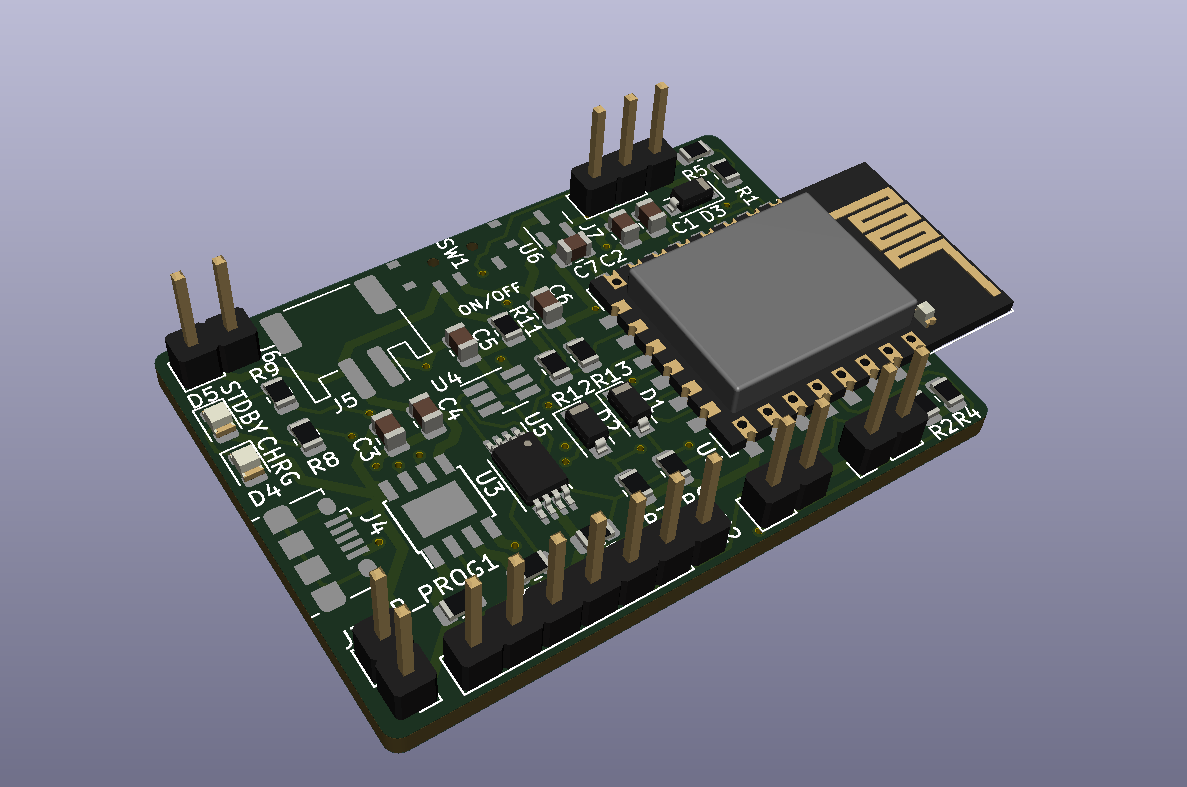 IoT-PostBox v0.x 3D View